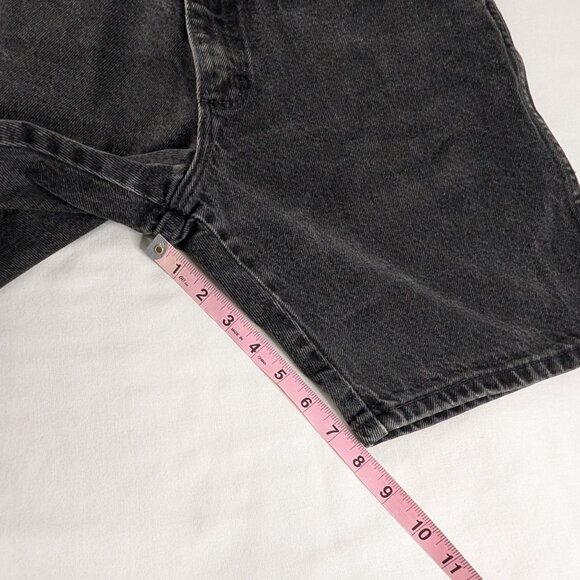 Wrangler Men's Black Denim Shorts - Picture 6 of 7